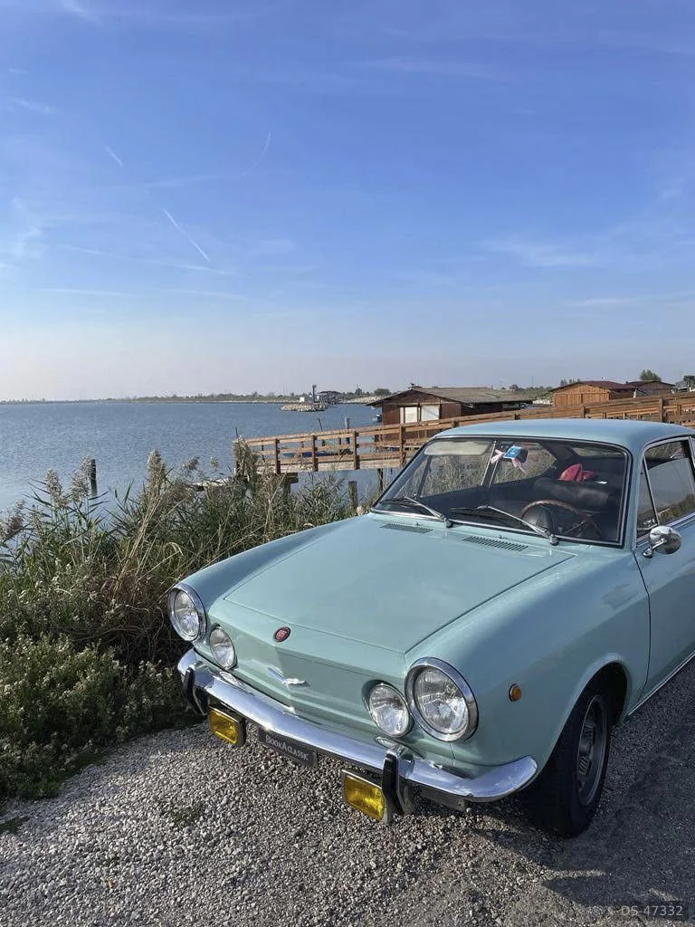 1969 Fiat 850 Sport Coupe in Zero Branco 2