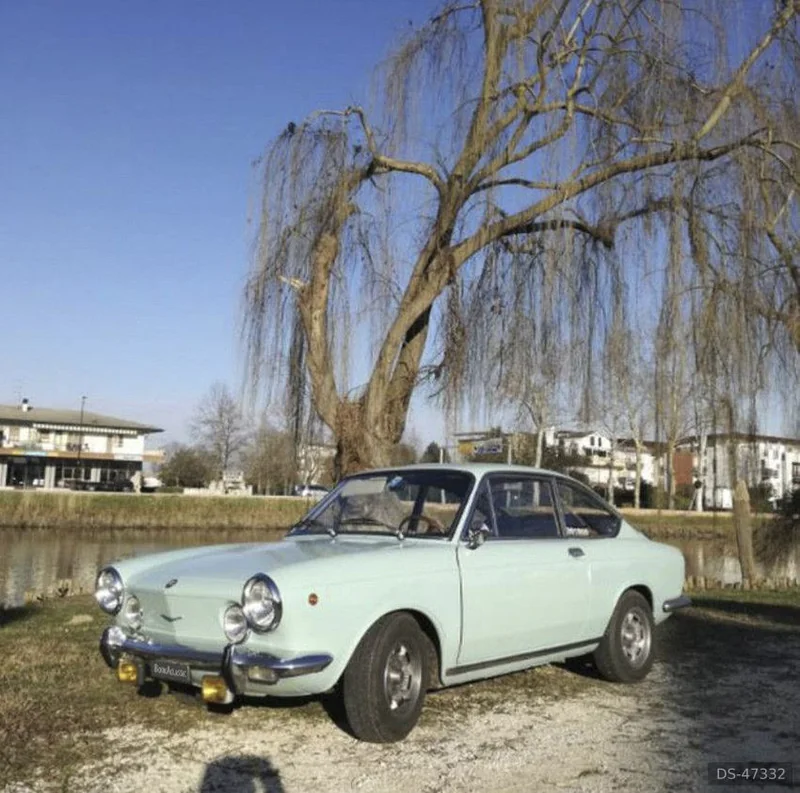 1969 Fiat 850 Sport Coupe in Zero Branco 3