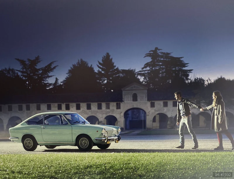 1969 Fiat 850 Sport Coupe in Zero Branco 4