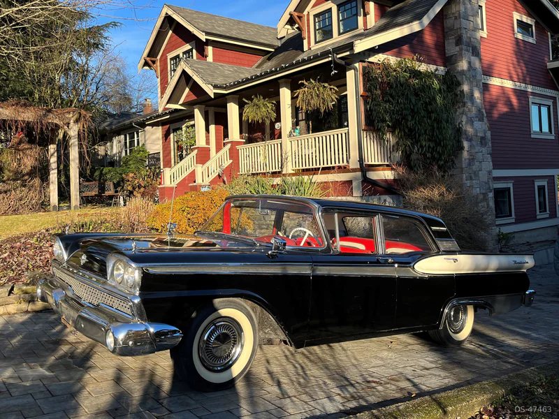 1959 Ford Meteor Montcalm Rideau 500 in New Westminster 1