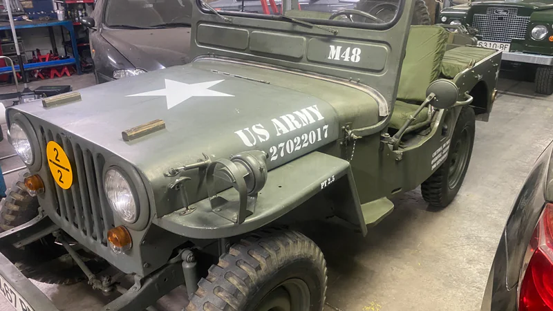1951 Jeep Willys Cj3A in Barcelona 12