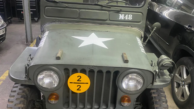 1951 Jeep Willys Cj3A in Barcelona 13