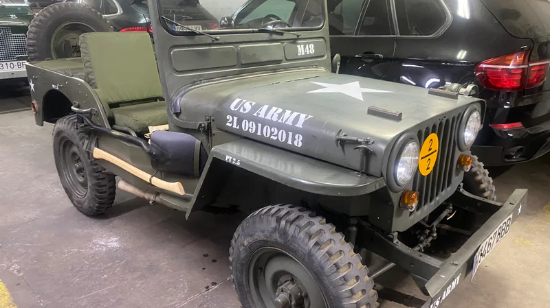 1951 Jeep Willys Cj3A in Barcelona 10
