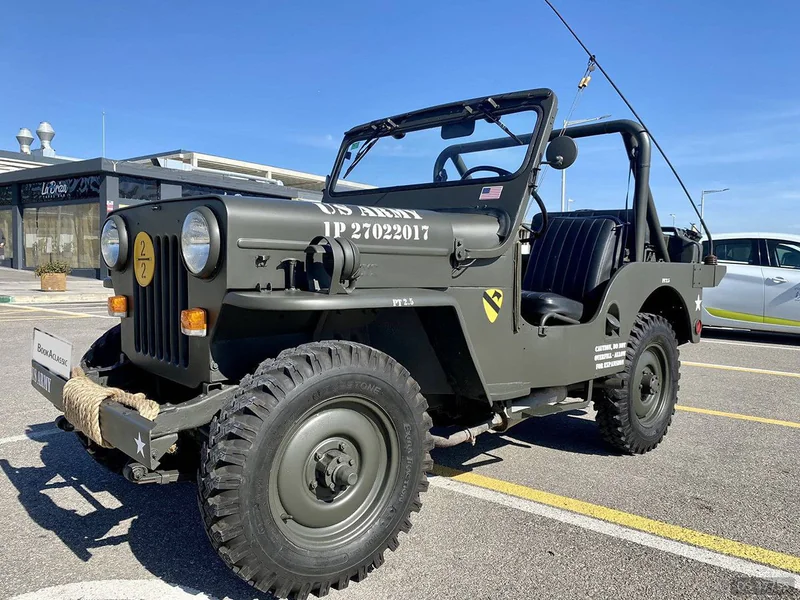 1951 Jeep Willys Cj3A in Barcelona 2