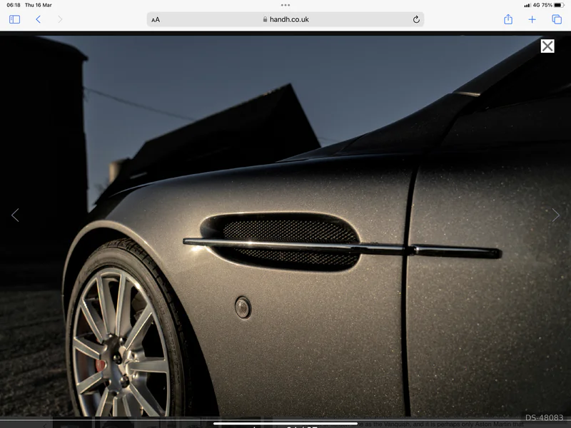 2005 Aston Martin Vanquish S in Saffron Walden 4