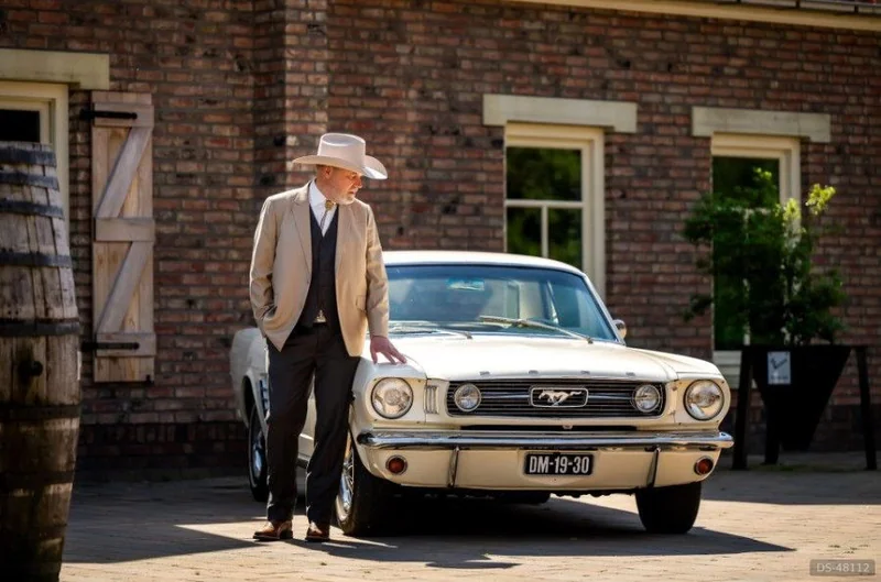 1966 Ford Mustang in Scherpenzeel 2