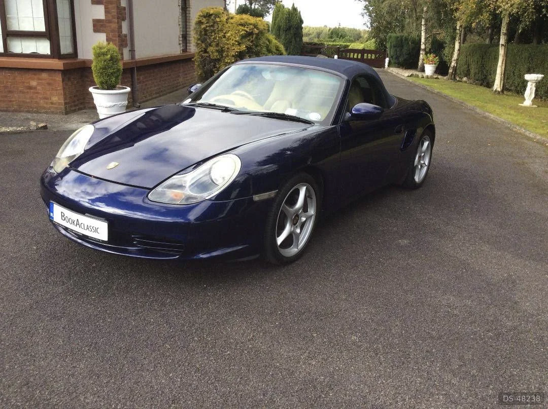 2003 Porsche Blue Porsche Boxster 2.7