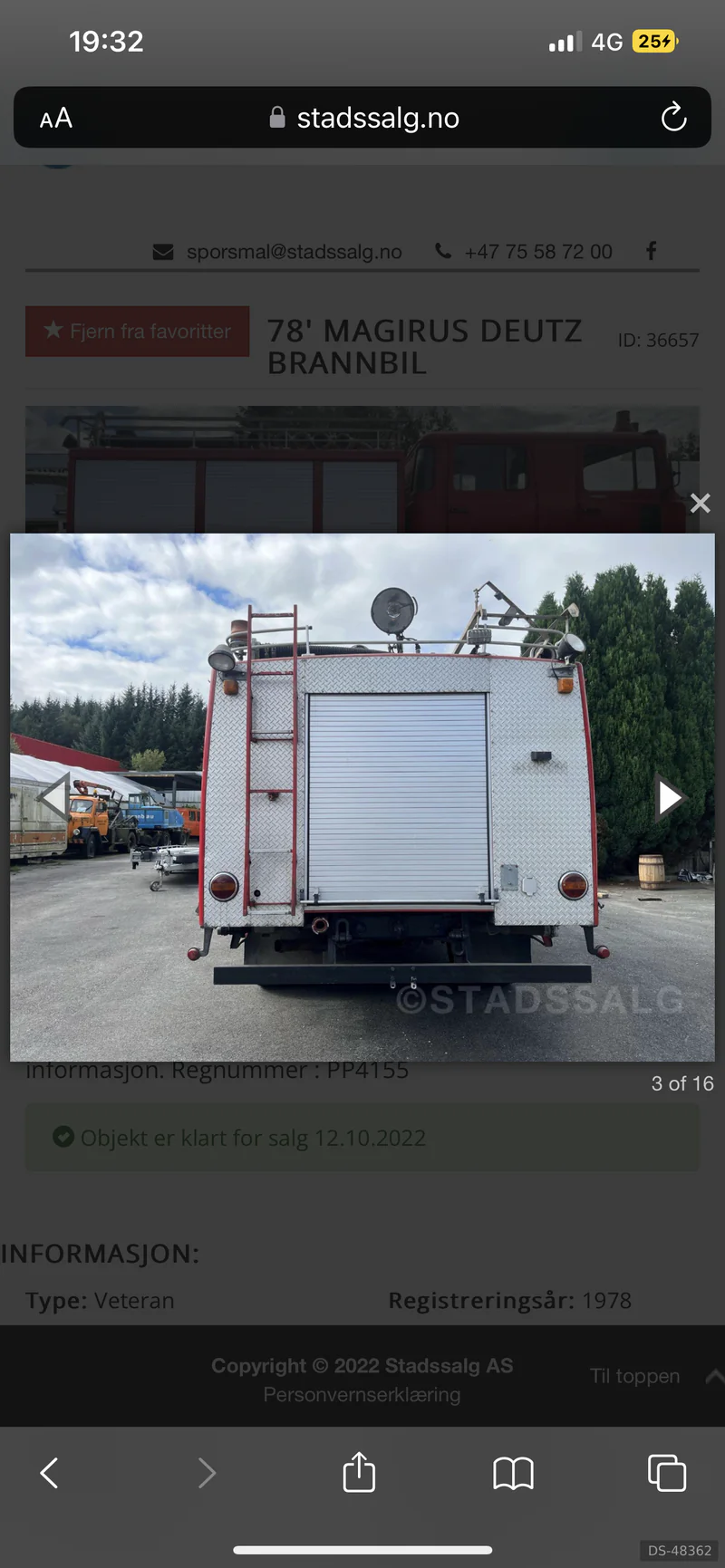 1978 Iveco Magirus in Skjeberg 4