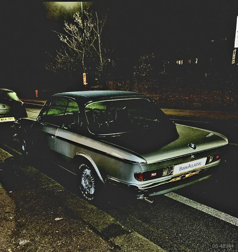 1974 BMW E9 in London 4