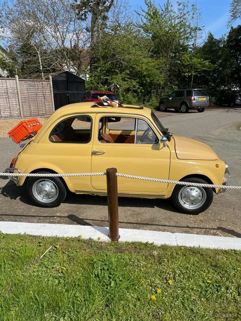 1972 Fiat 500 in London 3
