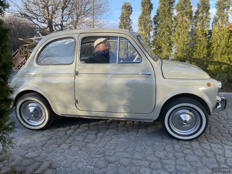 1965 Fiat 500 Nuova Cab in Tyresö 2