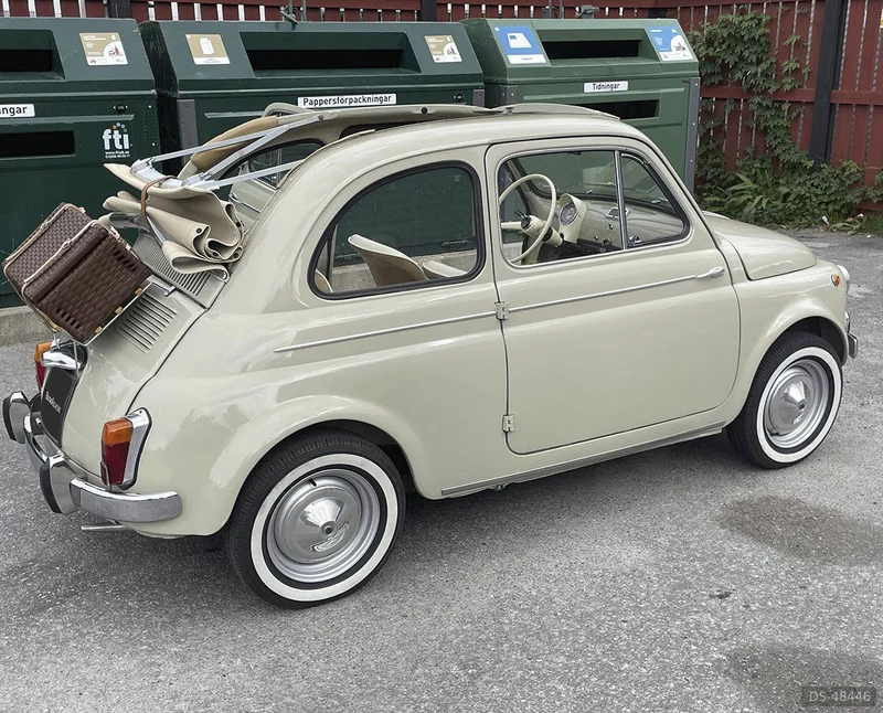 1965 Fiat 500 Nuova Cab in Tyresö 5