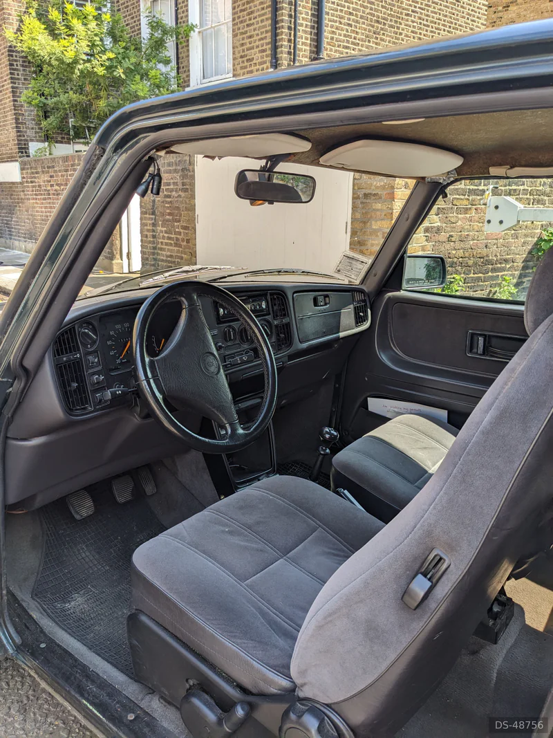 1993 Saab 900 in London 6