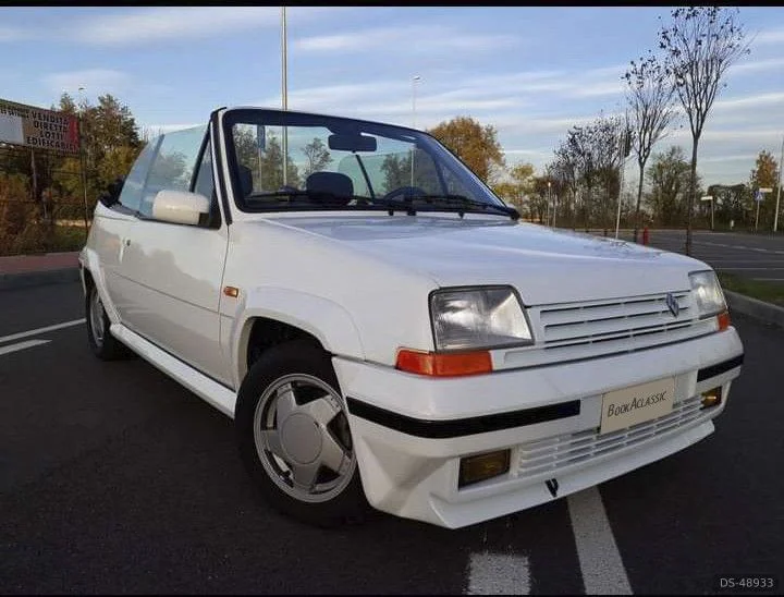 1990 Renault 5 Gt Turbo Ebs Cabrio