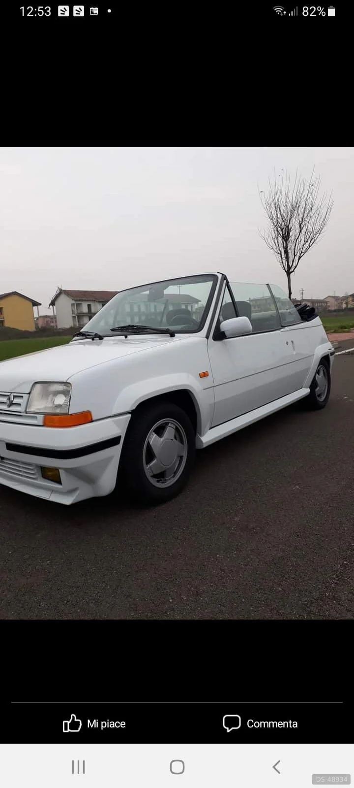 1990 Renault 5 Gt Turbo Ebs Cabrio in Ceranova Pavia
