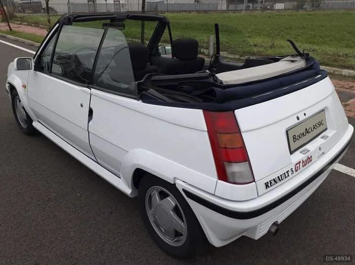 1990 Renault 5 Gt Turbo Ebs Cabrio in Ceranova Pavia 2