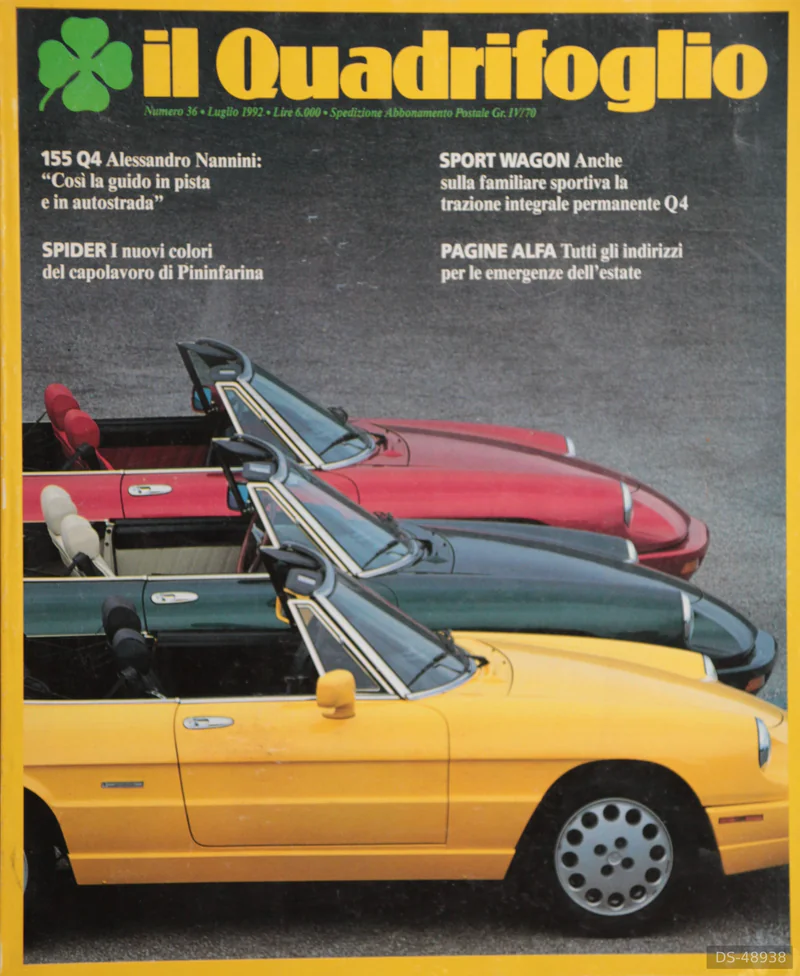 1991 Alfa Romeo Spider 2000 in Torino 8