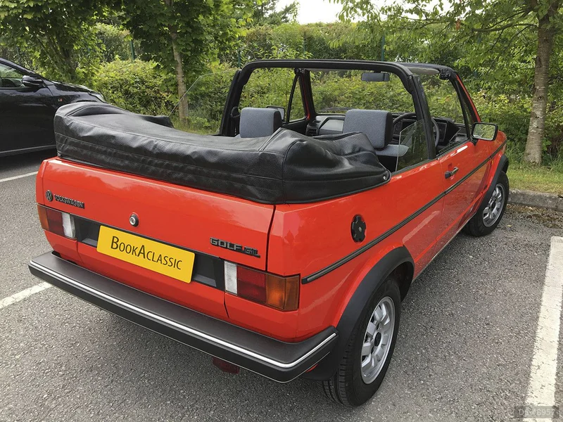 1986 Volkswagen Golf Cabriolet in Liverpool 2