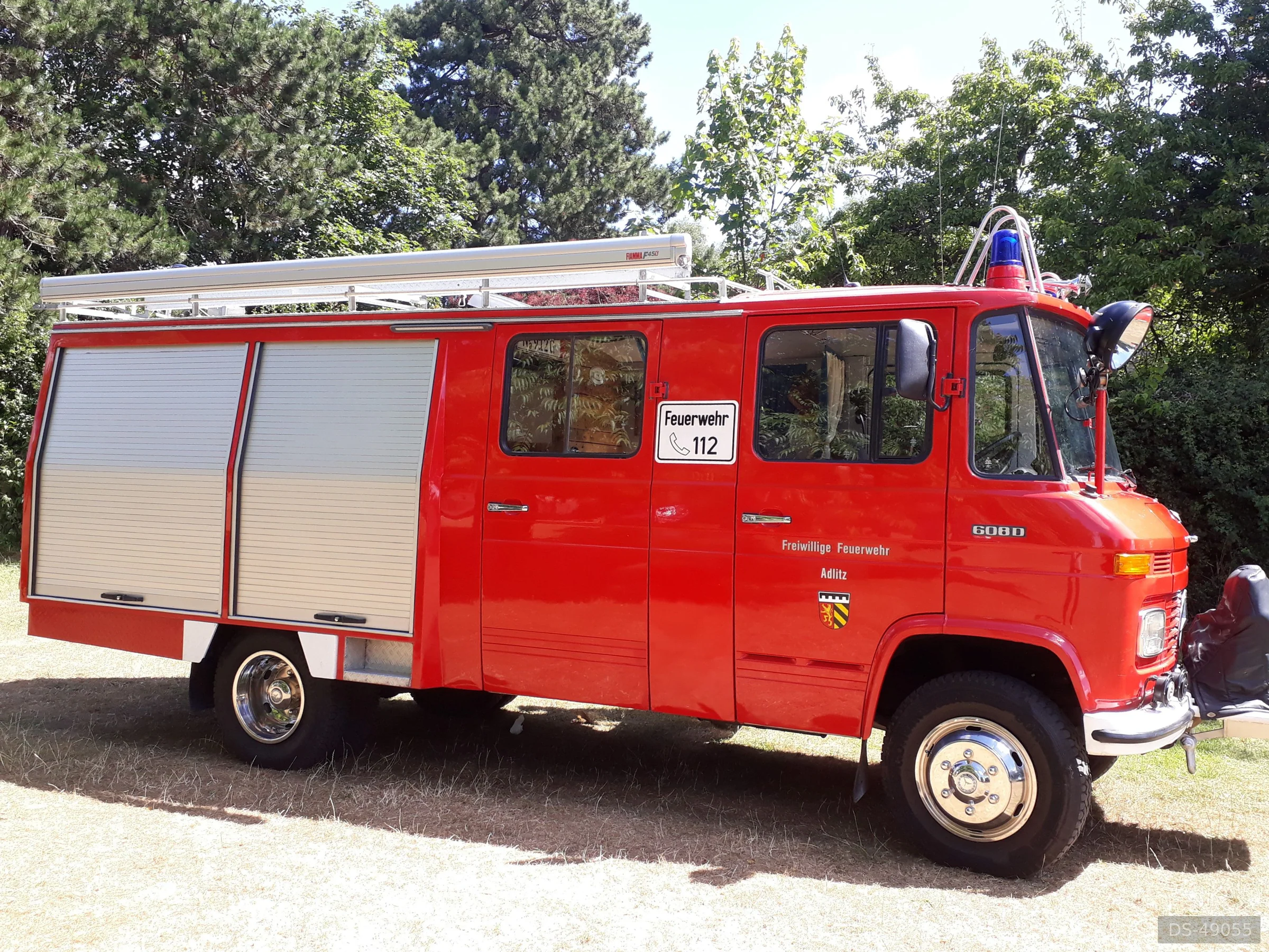 1980 Mercedes-Benz Lf 608d German Fire Truck