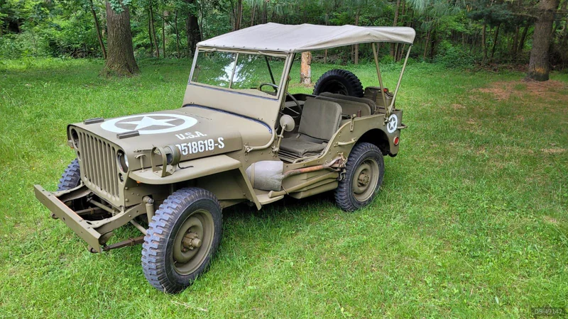 1944 Ford Gpw Jeep in Borgofranco D'ivrea