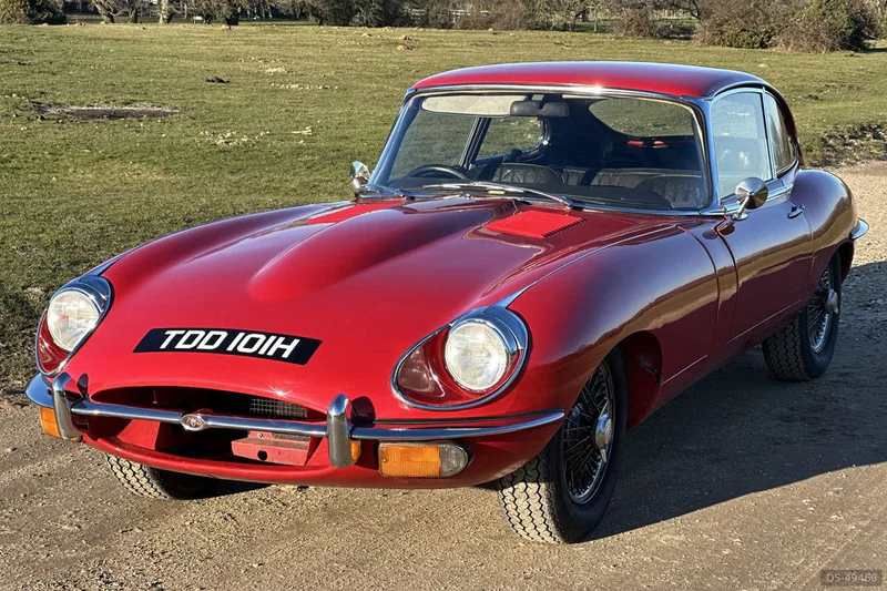 1969 Jaguar E-type in Whiteparish 2