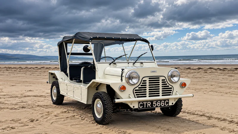 1965 Morris Mini Moke in London 6