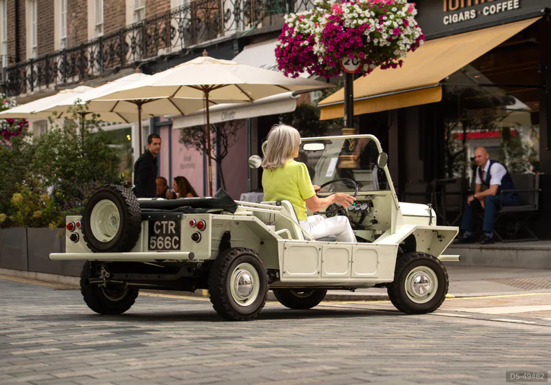 1965 Morris Mini Moke in London 17