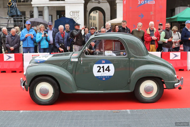 1951 Fiat 500 C Topolino in Roma 3