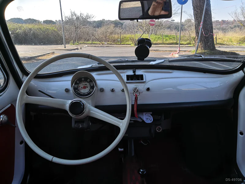 1965 Fiat 500 F Otto Bulloni in Roma 6
