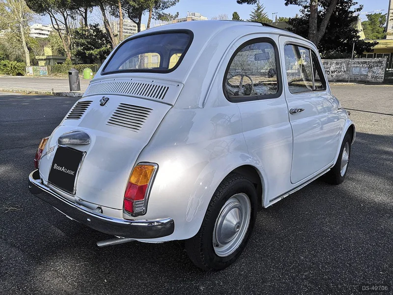 1965 Fiat 500 F Otto Bulloni in Roma 7