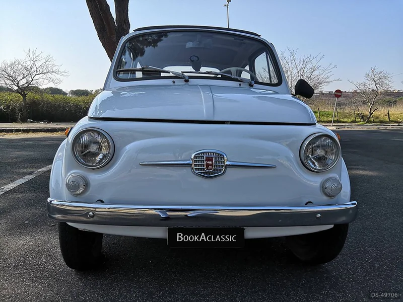 1965 Fiat 500 F Otto Bulloni in Roma 5