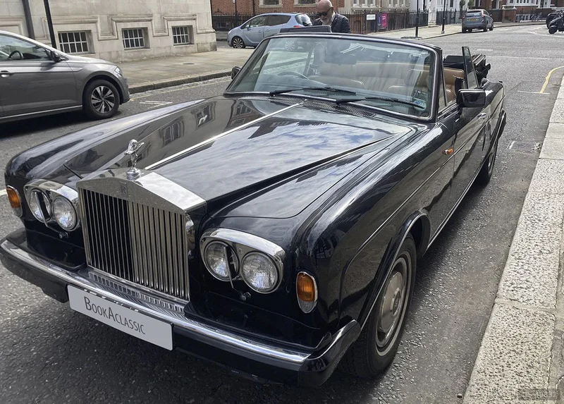 1987 Rolls-Royce 1987 Rolls Royce Corniche Ii in London 1