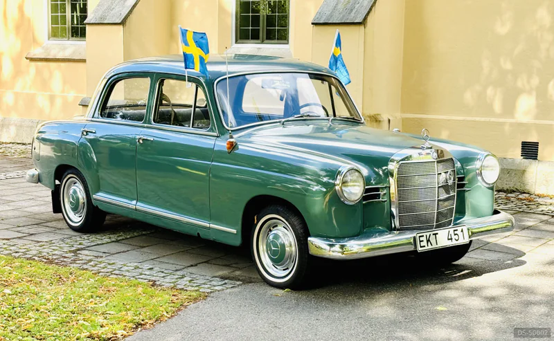 1961 Mercedes-Benz 190 B in Borås 2