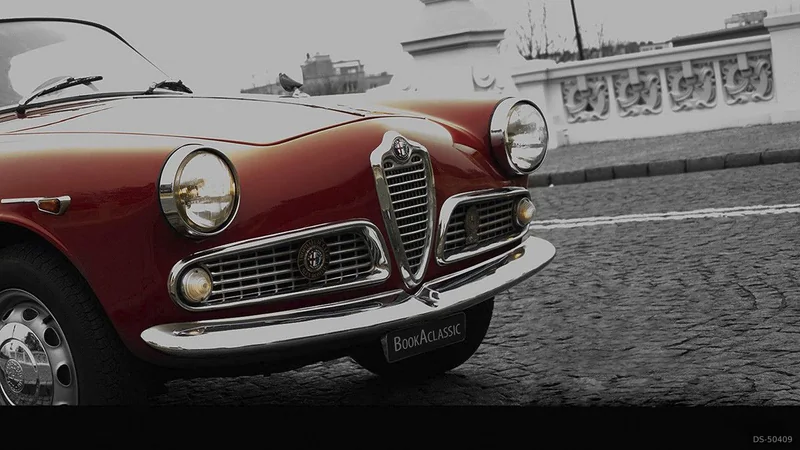 1960 Alfa Romeo Giulietta Sprint in Roma 2