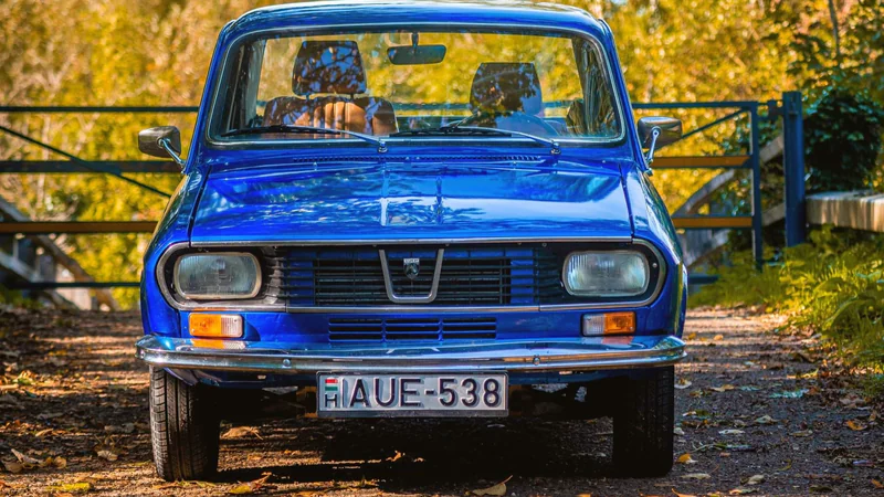 1973 Dacia 1300 in London 11