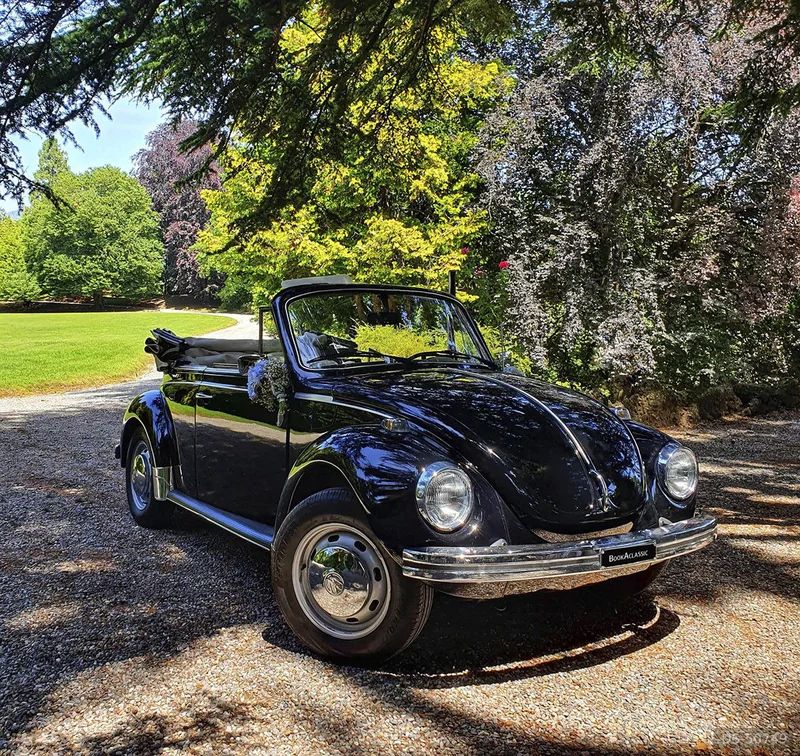 1973 Volkswagen Maggiolino Cabrio nero in Monza 3