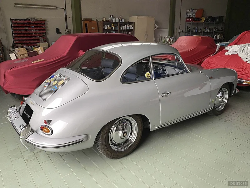 1968 Porsche 356b in Roma 2