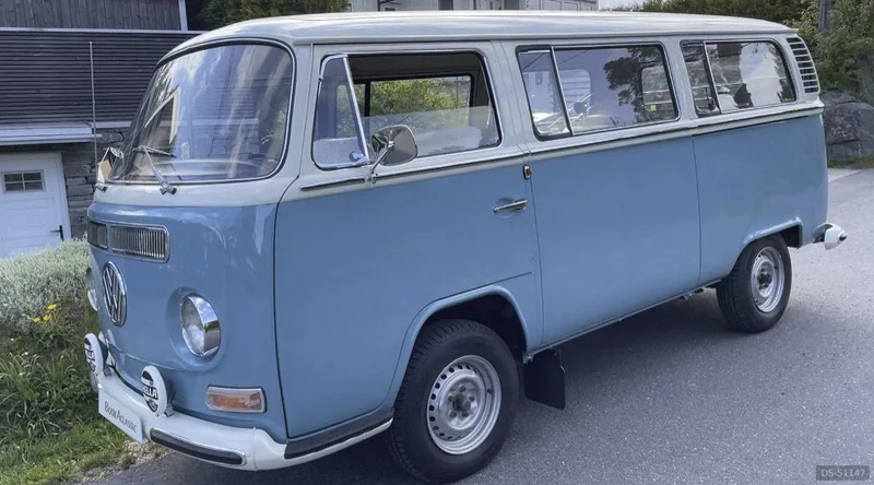 1972 Volkswagen Transporter Buss in Sofiemyr 2