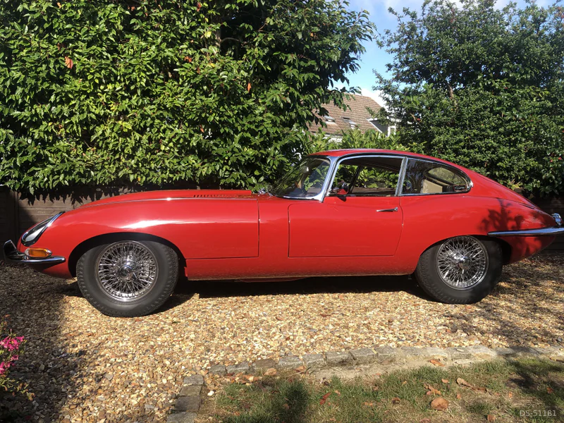 1964 Jaguar E-type in Bedford 8