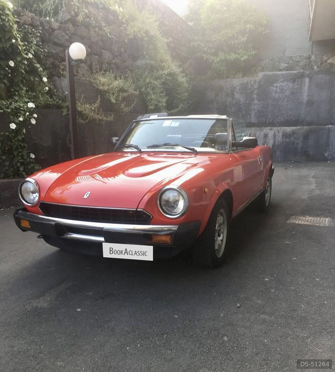 1982 Fiat 124 Spider Europa