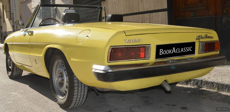 1974 Alfa Romeo Spider Coda Tronca in Napoli 4