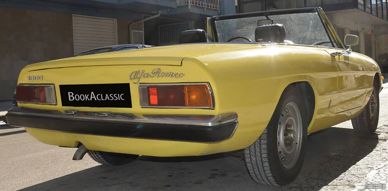 1974 Alfa Romeo Spider Coda Tronca in Napoli 5