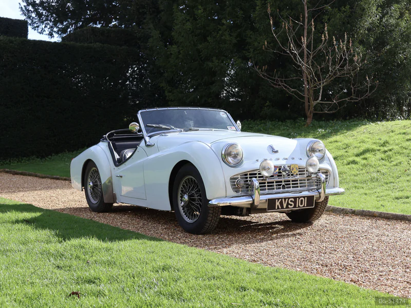 1959 Triumph Tr3a in Malmesbury 2