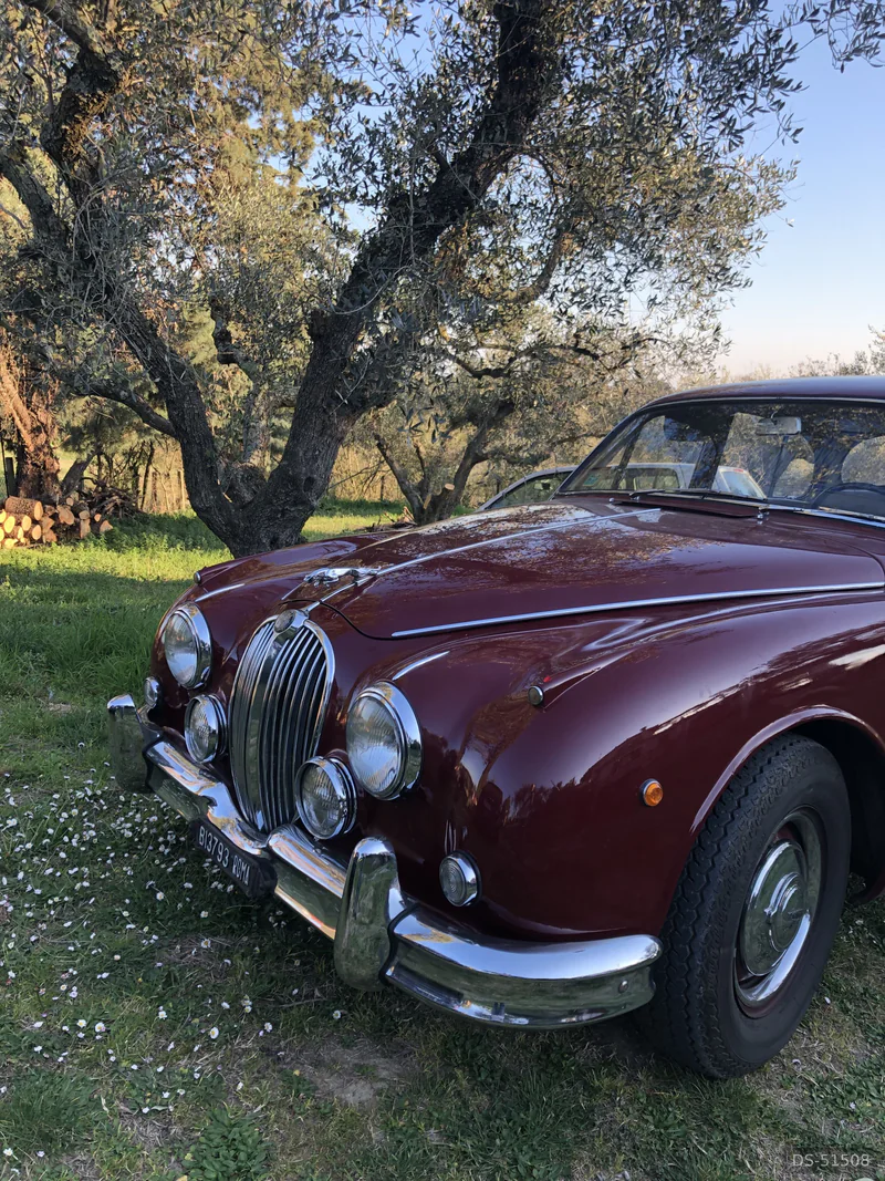 1967 Jaguar Mk2 in Roma 6