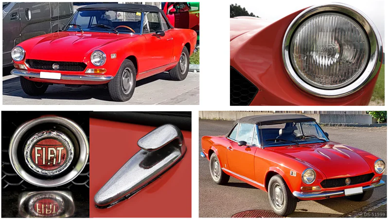 1970 Fiat 124 Sport Spider 1600 in Reichenburg 6