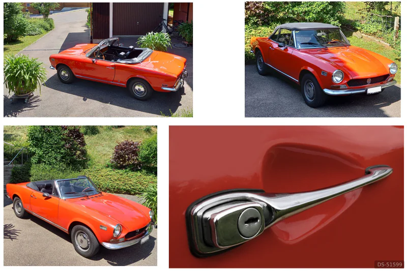 1970 Fiat 124 Sport Spider 1600 in Reichenburg 7