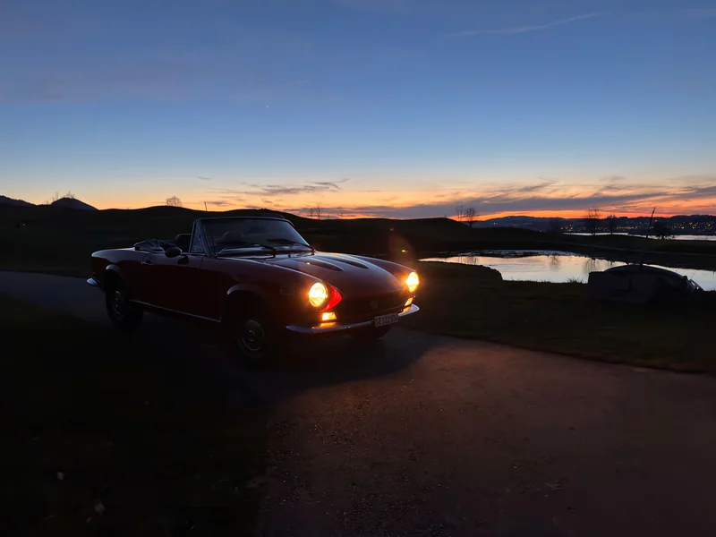 1970 Fiat 124 Sport Spider 1600 in Reichenburg 4