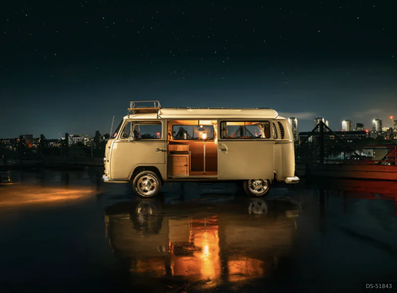 1968 Volkswagen Early Bay Camper in London 2