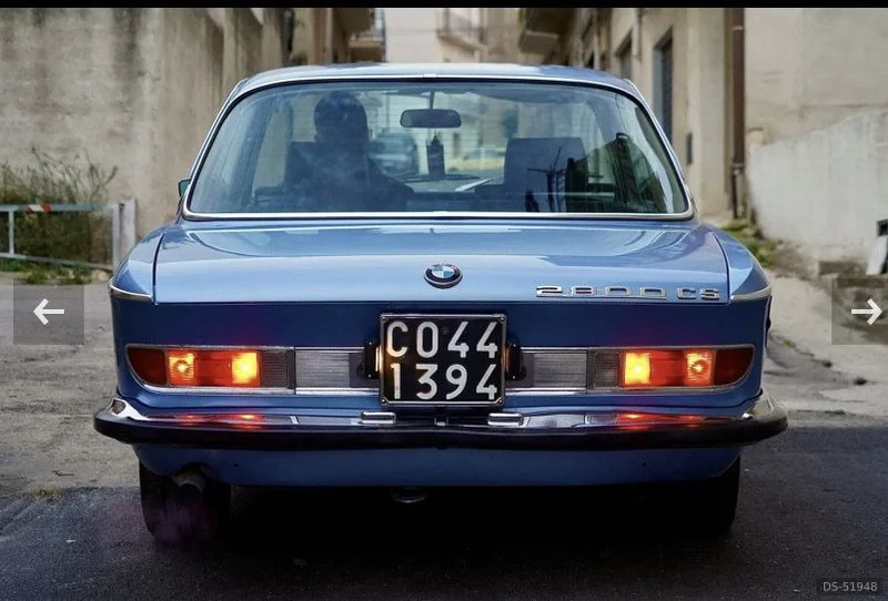 1971 BMW 2800 Cs in Alcamo (tp) 2