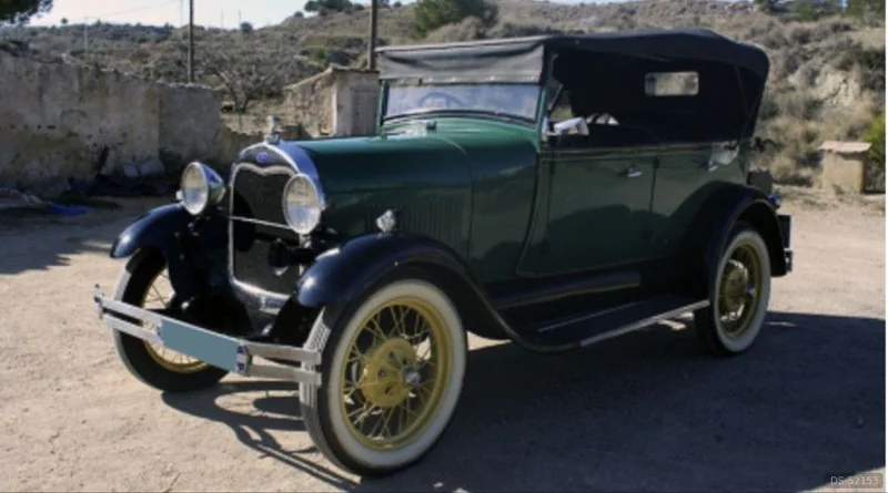 1928 Ford A Phaeton in Xàtiva 2